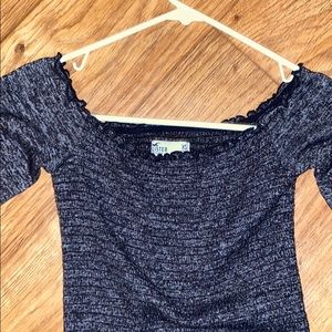 holsiter off the shoulder top